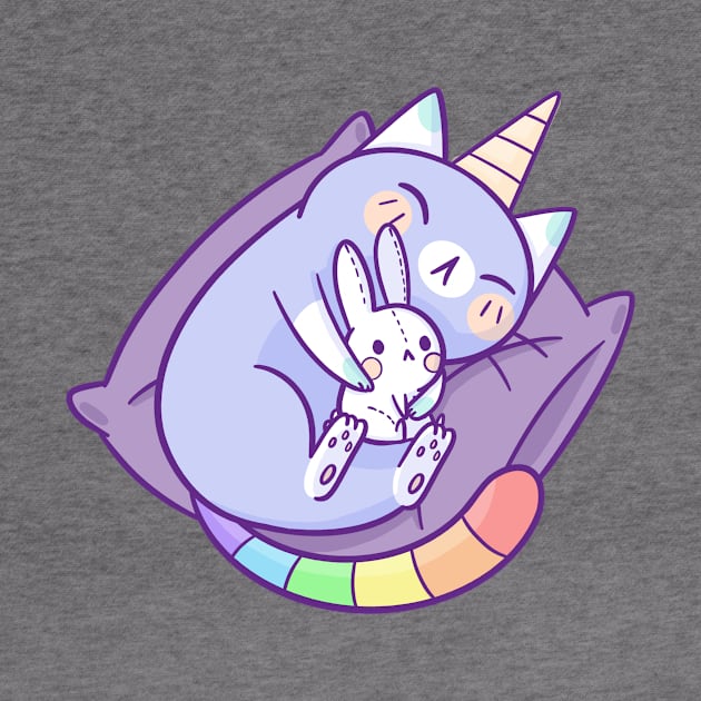 Sleepy Caticorn by TaylorRoss1